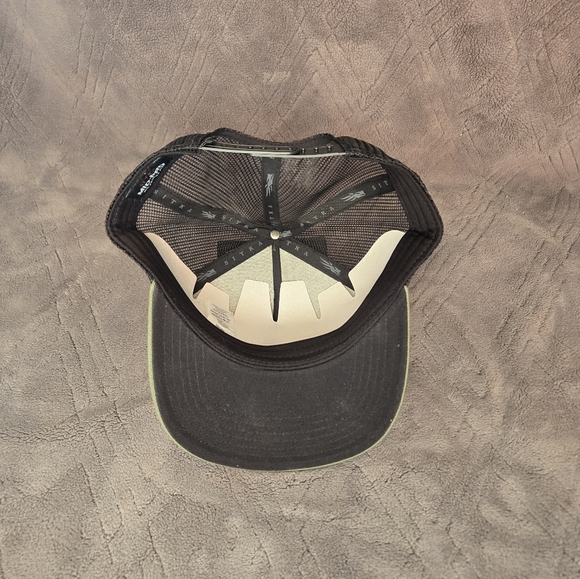 Sitka Icon Trucker Hat Snapback Green Black Adult. - Picture 5 of 5
